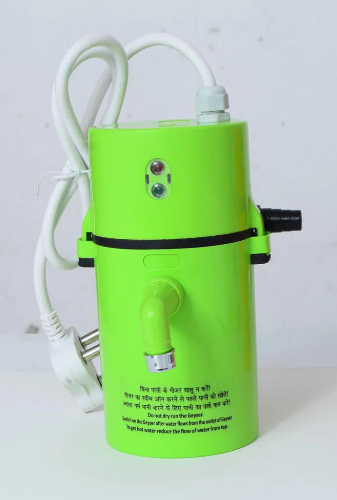 portable instant electric water geyser