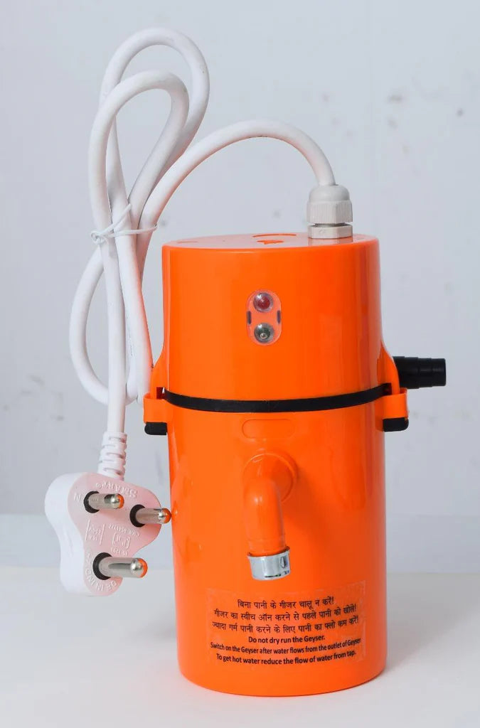 portable instant electric water geyser