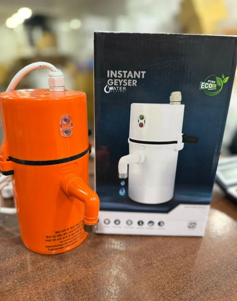portable instant electric water geyser