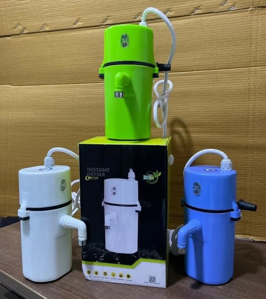 portable instant electric water geyser